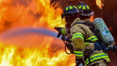 Incendio Vigili del Fuoco