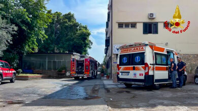 Incendio Casa di Riposo San Giovanni Galermo Catania