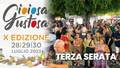 Gioiosa Gustosa 2023 Terza Serata