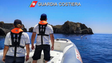 Gommone Guardia Costiera