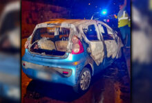 Auto Incendiata A20