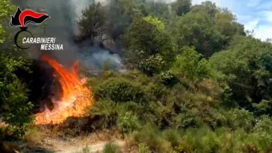 Incendio Taormina 2023