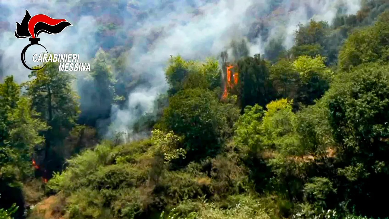Incendio Taormina 2023