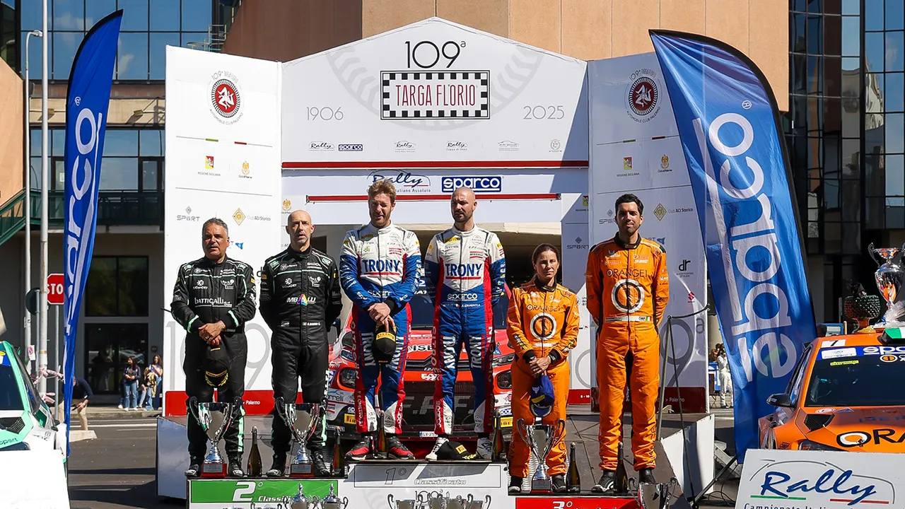 Podio Targa Florio 2025